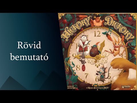 Hickory Dickory rövid bemutató - Board Game Addicts