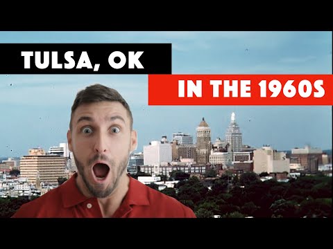 See Vintage Tulsa OK in 1960s - Rare 16mm Enhanced Film Footage