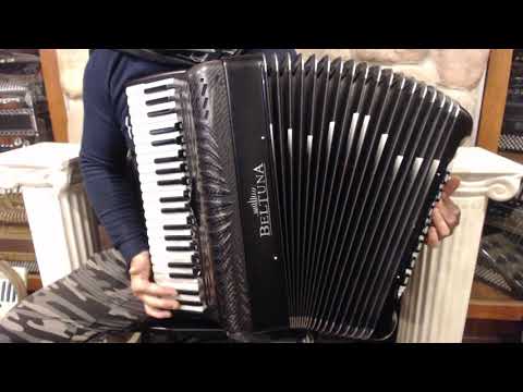 BELTLEAIVFLY120BK - Black Fly Beltuna Leader IV Compact Piano Accordion LMMH 41 120 $11999