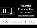 Amorphis - Course of Fate: Drum Sheet Music Transcription