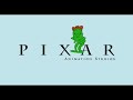 Monsters Inc 2001 Wat Disney Pictures Pixar Animation Studio Logo