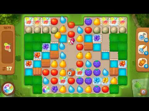 Gardenscapes Level 1079 With No Boosters - Hard Level