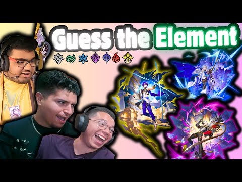 My Friends Guess Honkai Star Rail Character Elements