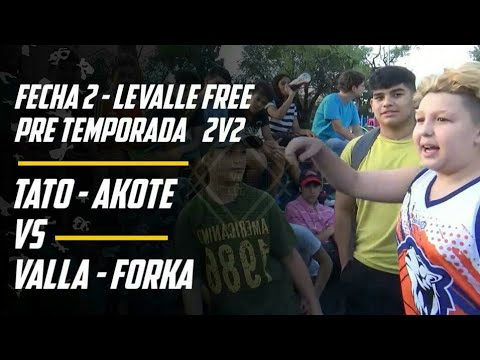 VALLA-FORKA VS TATO-AKOTE-OCTAVOS/  FECHA 2 PRE TEMPORADA - 2 VS 2/LEVALLE FREE