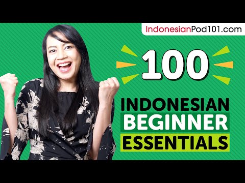 Learn Indonesian: 100 Beginner Indonesian Videos You Must Watch