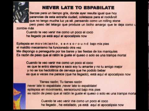 Con Jony Kontrol - Never Late to Espabilate - Año 1994