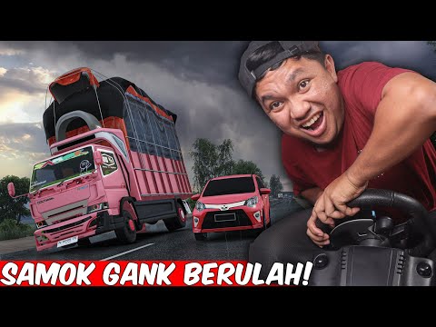 SAMOK SELEBRITI TRUCK MALANG OLENG DI PANTURA.