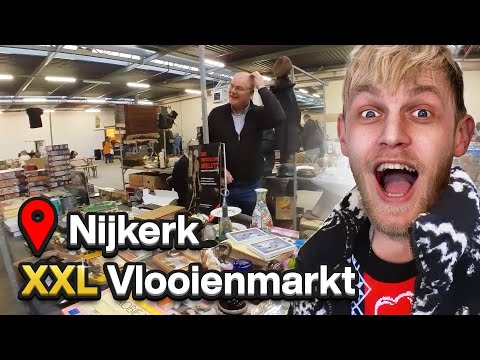 Loop met mij mee op de Vlooienmarkt in Nijkerk..