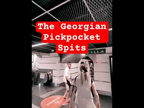 ❌Georgian Pickpocket Got Aggressive and Spat on Evelina #Pickpocket #Rome #Metro #Italy #Georgian
