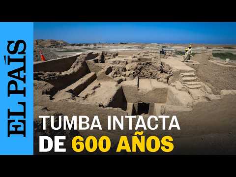 Hallan en PERÚ una tumba preincaica intacta con 38 individuos de la cultura CHUMÚ | EL PAÍS