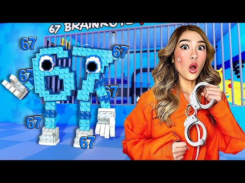 KAT ESCAPES 67 PRISON RUN IN ROBLOX (OBBY)