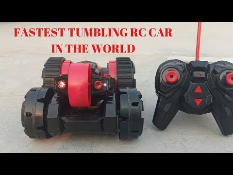 Fastest Tumbling Remote Control New Stunt Car Toy 2.4 G Buggy Unboxing & Test!