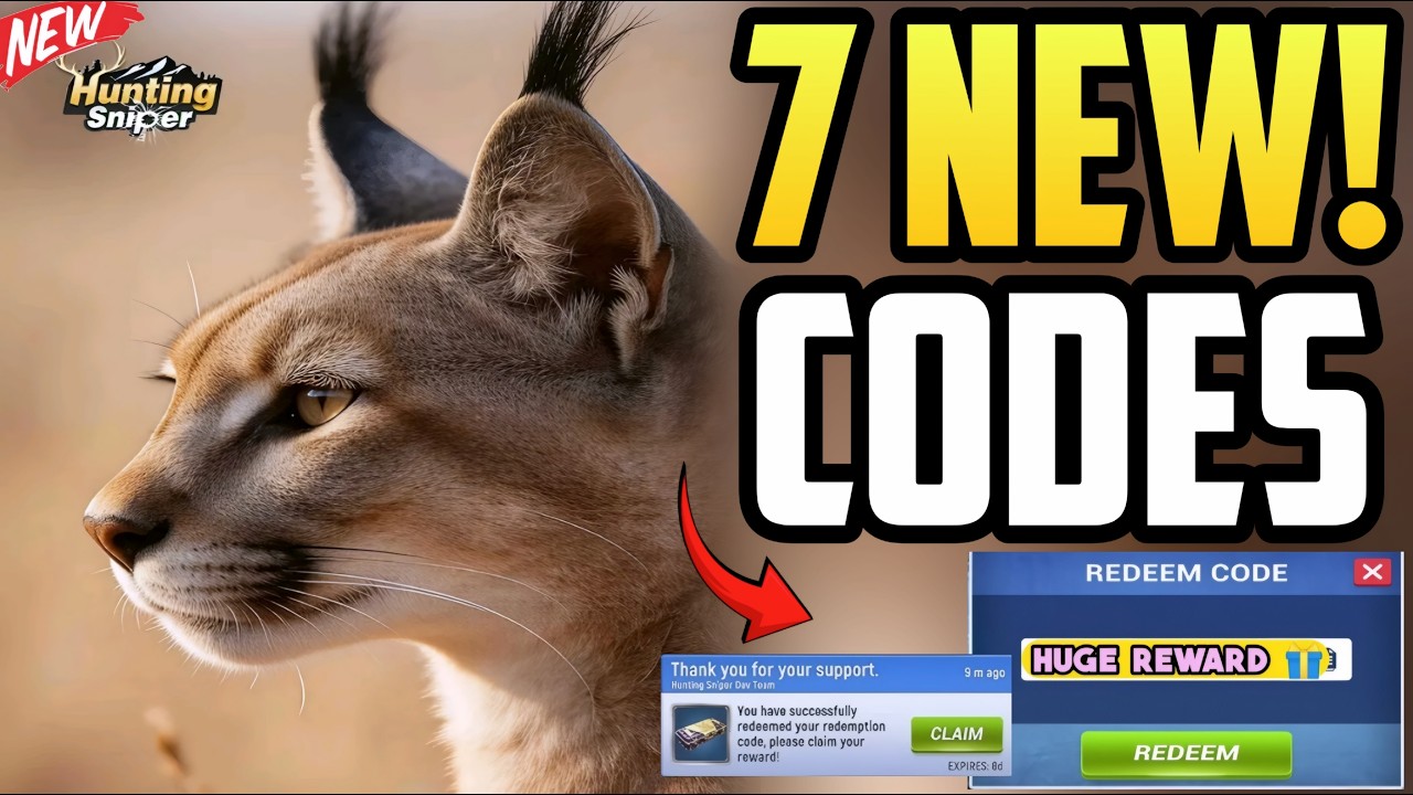 🎁APRIL🎁 ALL WORKING HUNTING SNIPER CODES 2026 | REDEEM CODE HUNTING SNIPER