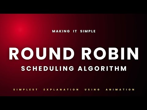 Round Robin | CPU Scheduling Algorithm | Operating System
