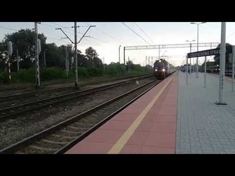 EP09-014  IC 83102 KOSSAK Szczecin Główny - Kraków Główny na stacji Częstochowa Stradom