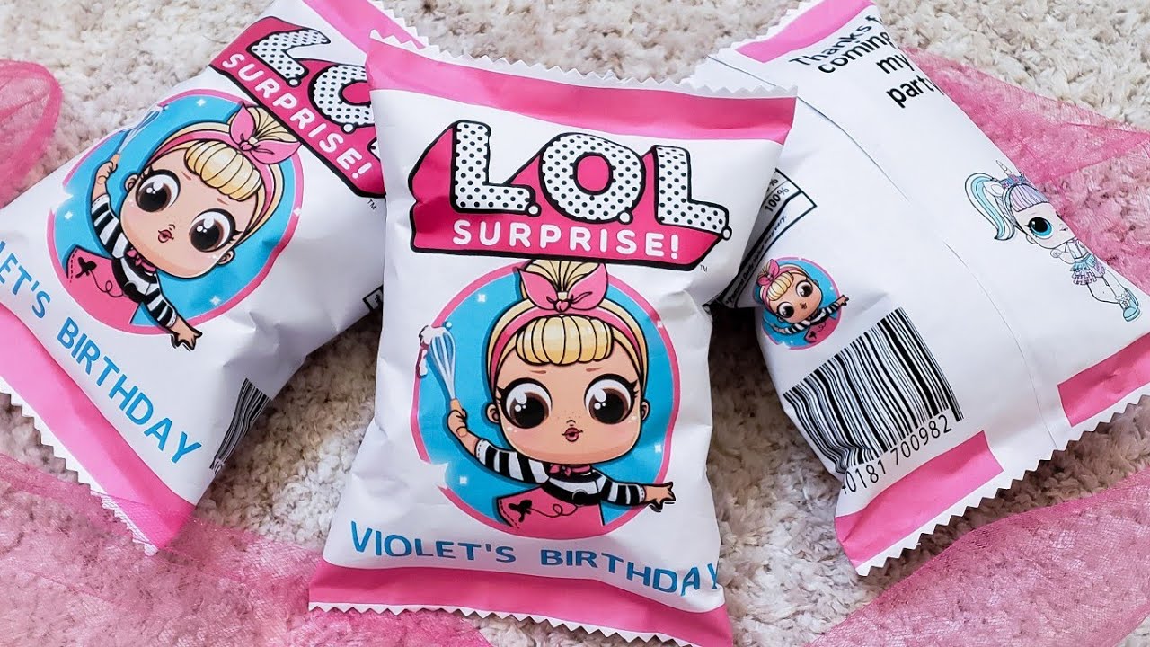 Como hacer Bolsas para Chips en Cricut Design Space y Como Ensamblarlas | LOL Chip bags [FACIL]