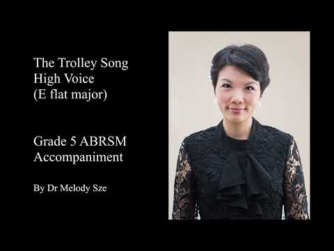 The Trolley Song high voice E flat major piano accompaniment Grade 5 ABRSM