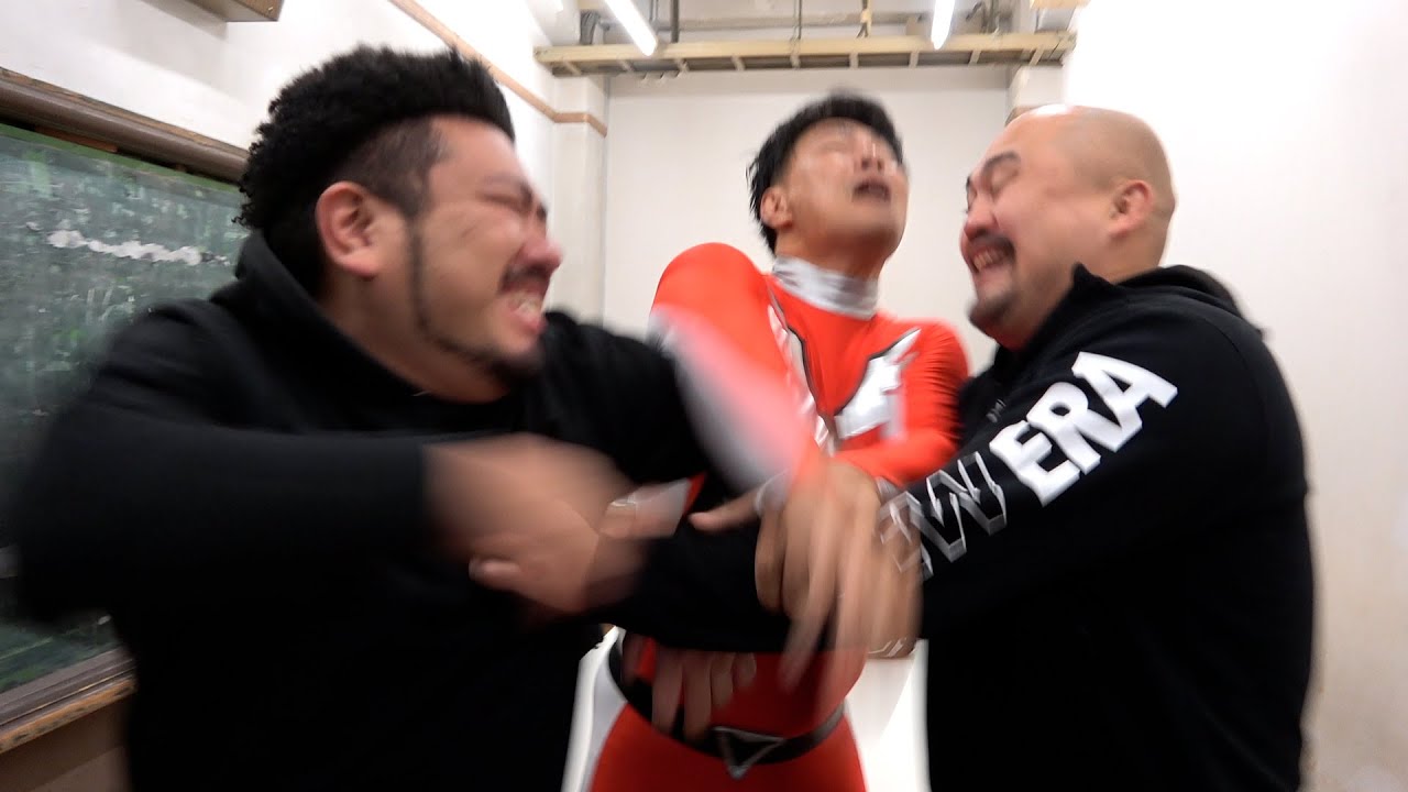 【鬼越トマホーク】セシタマンが体を張ってケンカを止めに行きました