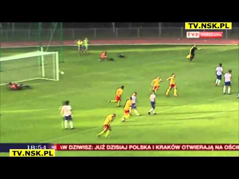 tv.nsk.pl 2013-07-27 Legionovia Legionowo - Wisła Puławy 1-2 (0-0) bramki konferencja