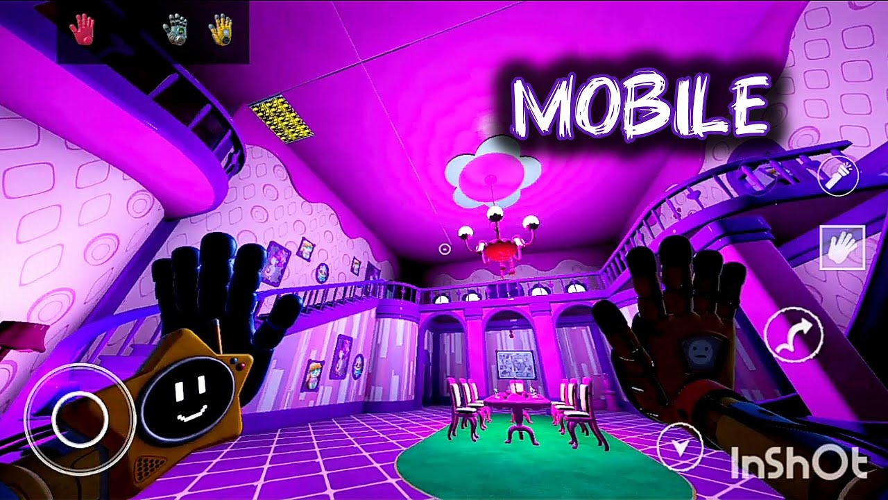 Poppy playtime chapter 5 mobile gameplay fanmade unity V2.0.0 test 3