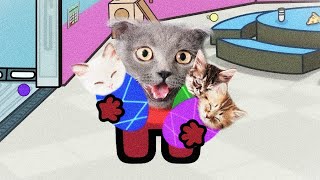 Download lagu Cat and CREWMATES Cat animations stories and varia... mp3