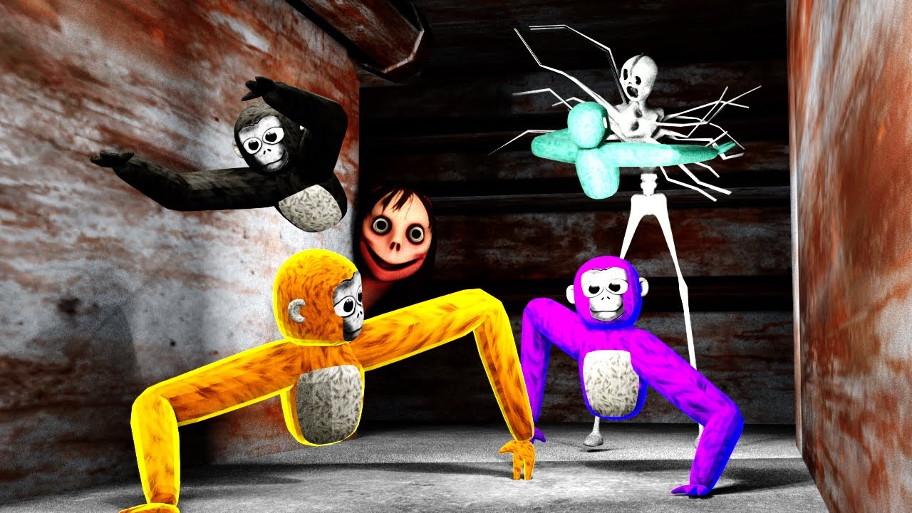 This Gorilla Tag Horror Fan Game Is Insane! | Og Fun Monke Horror