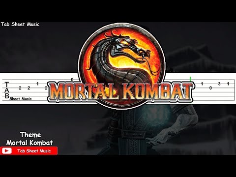 Mortal Kombat - Theme Guitar Tutorial Video