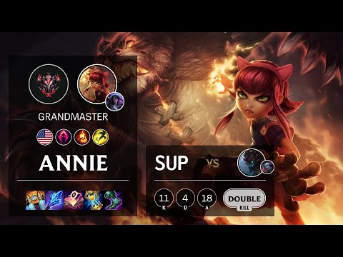 Annie Support vs Maokai - NA Grandmaster Patch 11.12
