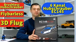 Brushless Hubschrauber EC145 / K124 6 Kanal Brushless