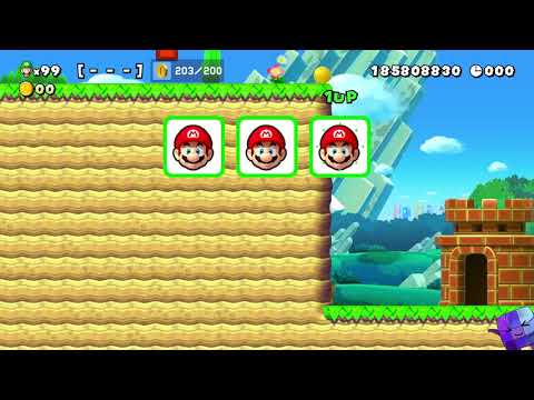 Super Mario Maker 2 🔧 Endless Challenge 6617 - 6624