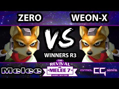 Revival of Melee 7 - Weon-X (Fox) Vs. ZeRo (Fox) - Winners Bracket