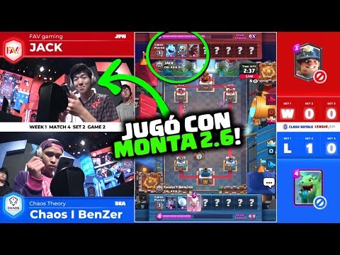 ASÍ FUE EL DEBUT DE JACK EN COMPETITIVO CRL ASIA ! ! - DrekzeNN - Clash Royale
