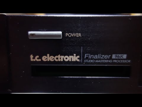 TC Electronic Finalizer 96K Digital Mastering Processor 2010s - Black image 10