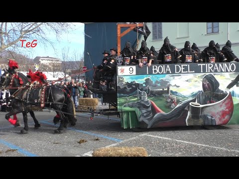Presentazione carri da getto - Carnevale Ivrea 2024