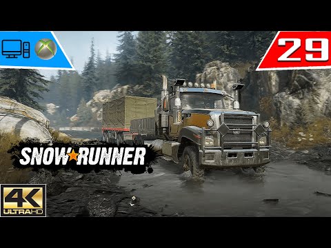 SnowRunner Part 29 HUSKY FORWARDING (FARMING TOOLS) Full Gameplay (4k-60FPS) [HINDI]
