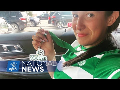 Cree athlete excited to see the ocean for the first time at NAIG | APTN News