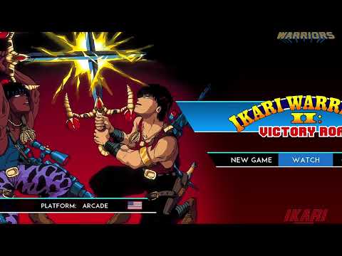 Ikari Warriors II  (Arcade)  [60FPS]