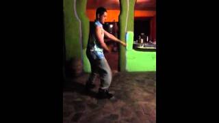 Nico dancing to Black Coffee and aunt Busi's Izizwe