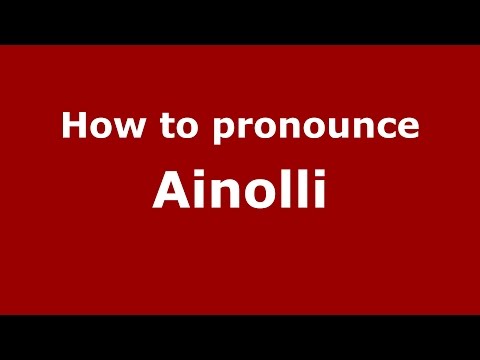 How to pronounce Ainolli (Karnataka, India/Kannada) - PronounceNames.com