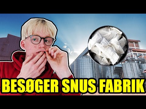 VI BESØGER EN SNUS FABRIK! (SÅDAN BLIVER DET LAVET)