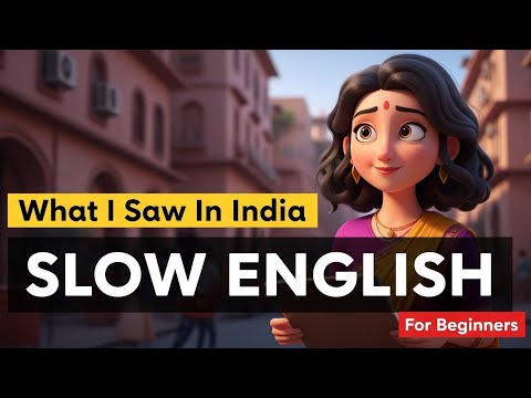 Learn English With Emma: My Trip to India 🇮🇳 🌍✈️ | English Listening & Speaking Practice (A2–B1)