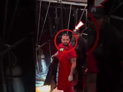 Drake Fans Started Singing #notlikeus  #shorts