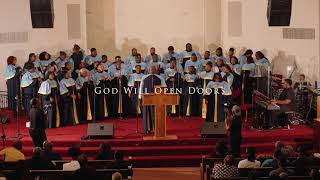 SUGC singing Walter Hawkins’ “God Will Open Doors” led by Caleigh ‘CB’ Lester