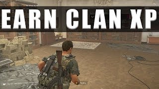 The Division 2 how to earn clan XP