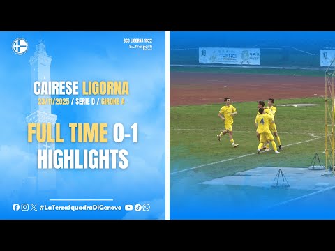 🎥 Cairese vs Ligorna 0-1 | Highlights