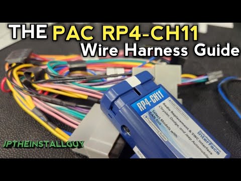 Pac RP4-CH11 wire harness instructions and troubleshooting