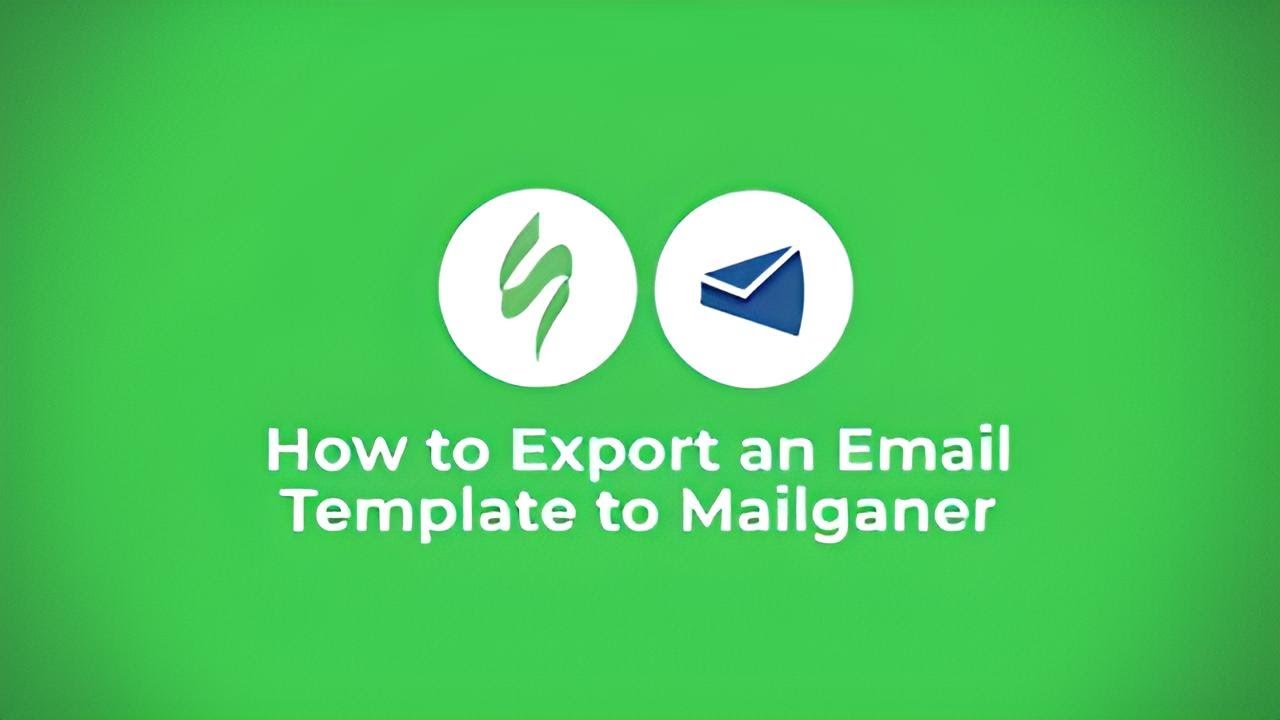 How to create an email template with Stripo and send it through Mailganer
