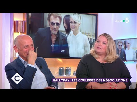 Hallyday : les coulisses des négociations - C à Vous - 09/10/2018