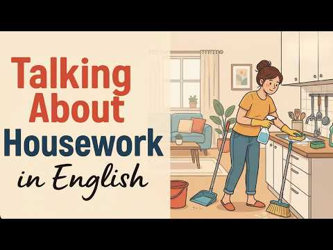 英会話：家事について話す | 初心者向け簡単英語ポッドキャスト (Talking About Housework in English | Easy English Podcast for Beginners)