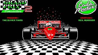 [Amstrad CPC] Grand Prix Simulator 2 - Longplay